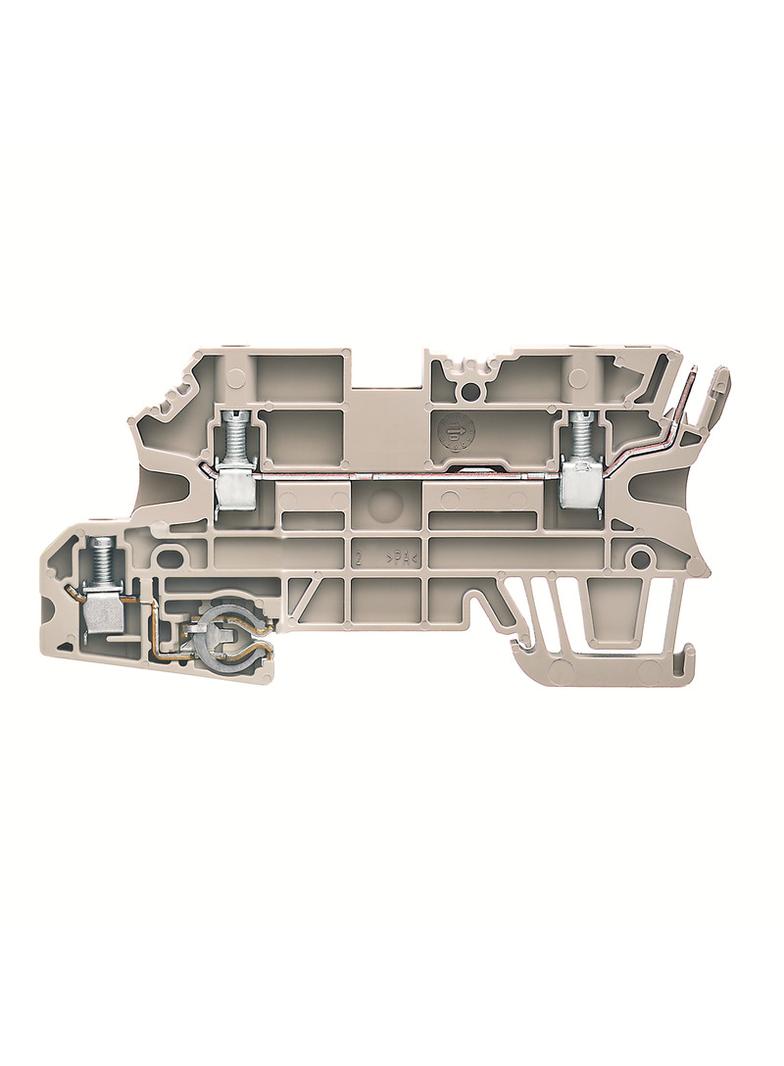 WMF 2.5 BLZ PE Złączka szynowa ochronna /50szt./ WEIDMULLER