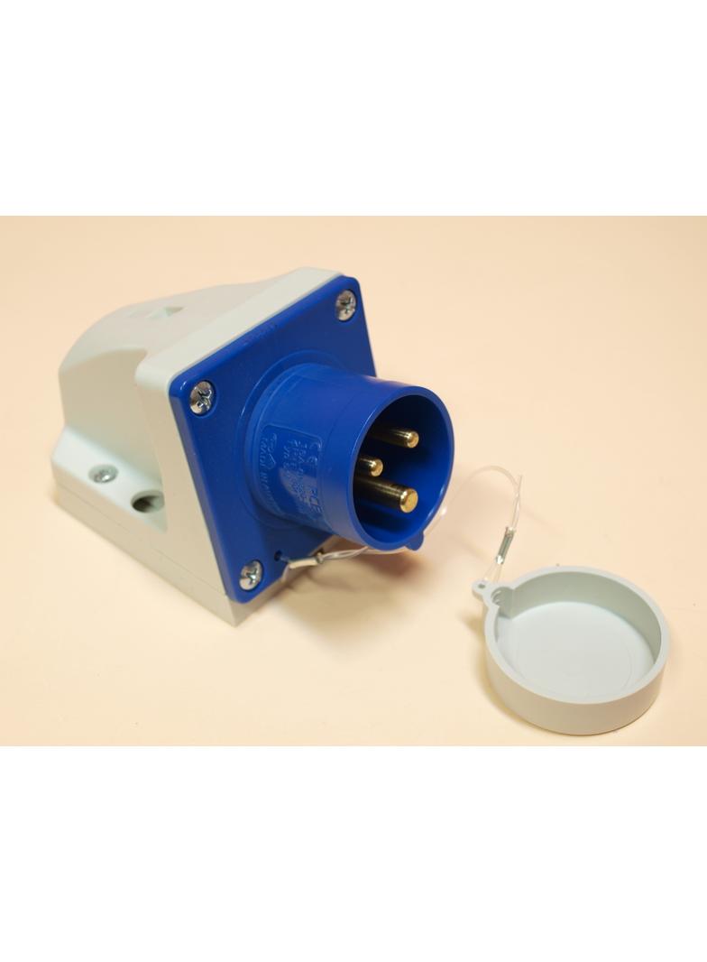 WTYCZKA ODBIORNIKOWA Z ZATYCZKĄ 16A 230V 2P+Z 513-6t PCE