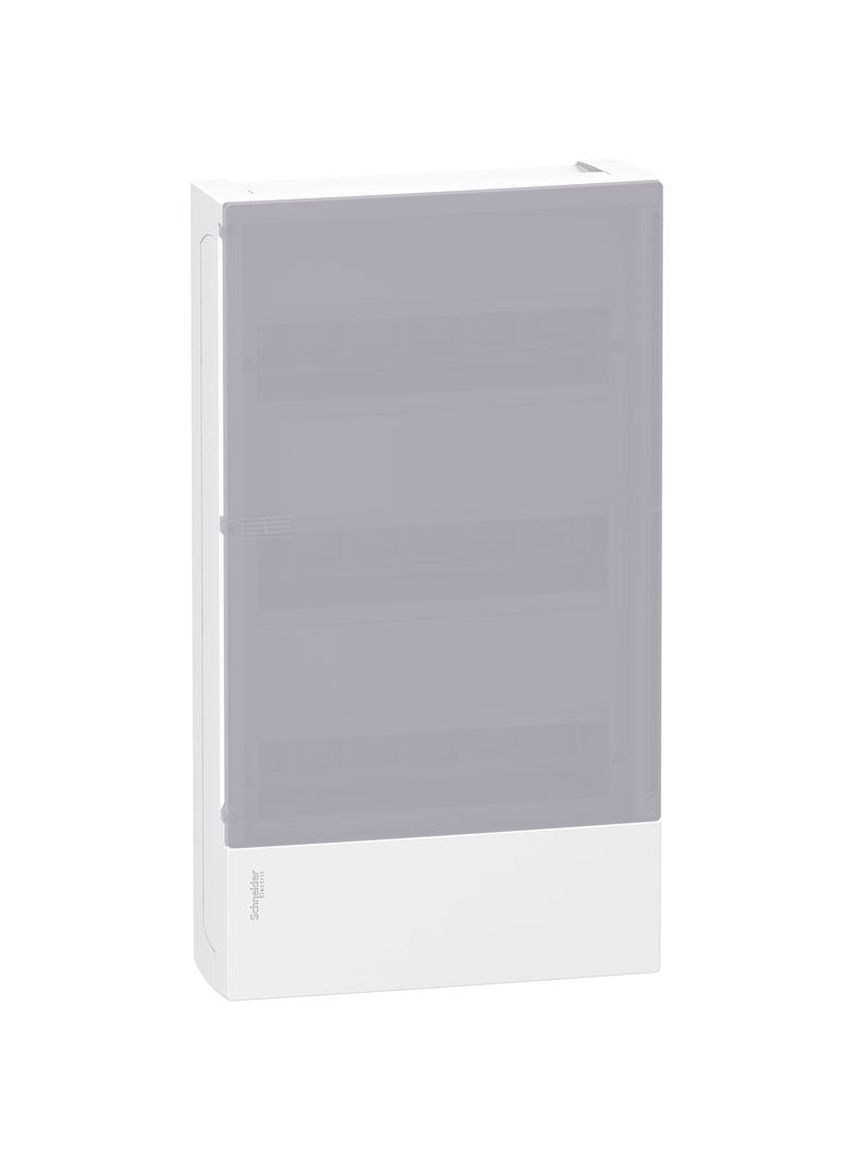 mini Pragma Rozdzielnica natynkowa 3x12 IP40 MIP-3-12-NT-G drzwi szare MIP12312T SCHNEIDER