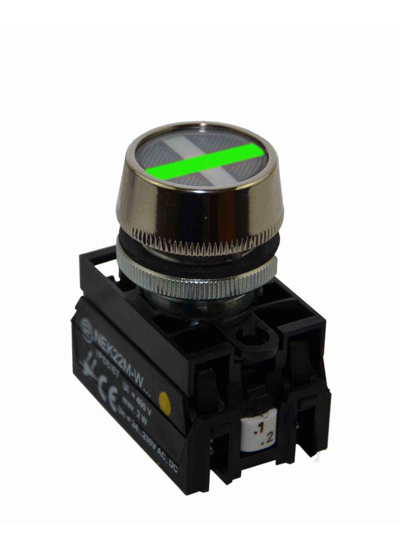 Wsk.położ. NEK22MWP 24-230V zielony