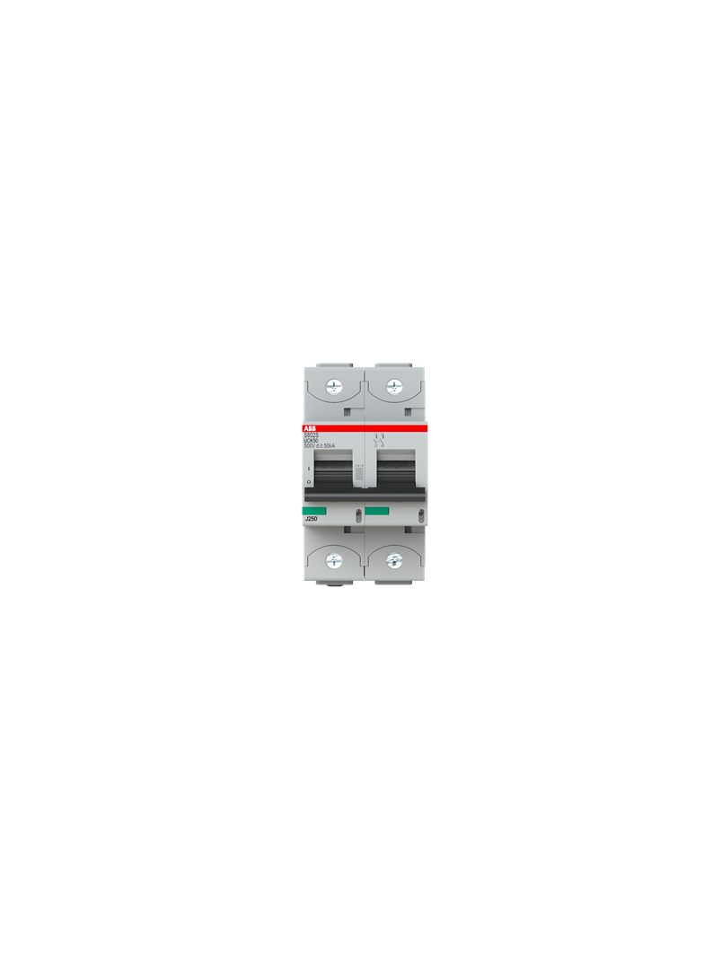 S802S-UCK50 Wyłącznik nadprądowy 50kA AC/DC 2P UCK50A 2CCS862001R1577 ABB