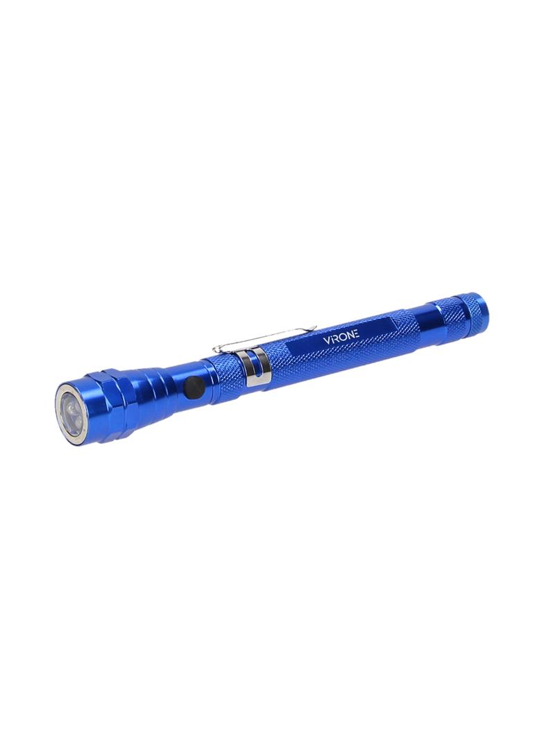 Latarka teleskopowa 17-57 cm, 3 LED, 4 x LR44, wyginana głowica, magnes WL-9 ORNO