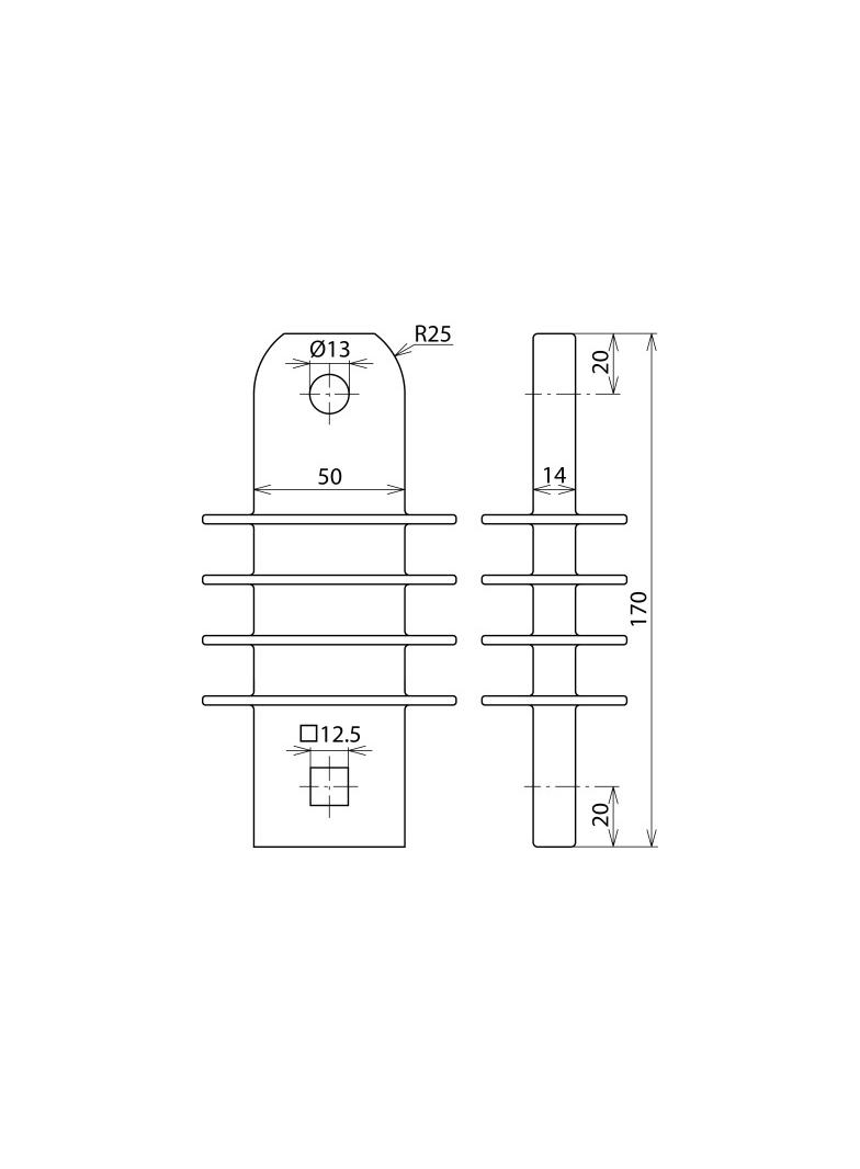 Element montażowy BF IH