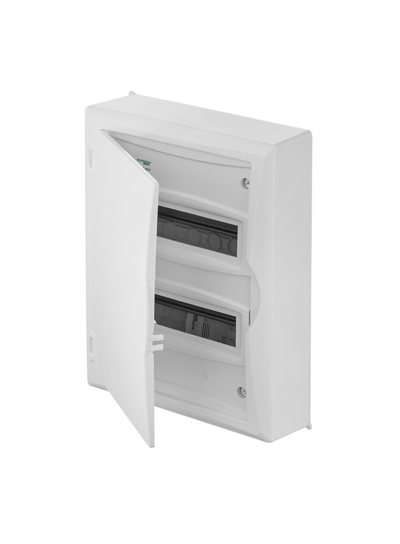 ECONOMIC BOX RN 2/24 drzwi białe (N+PE) IP 40