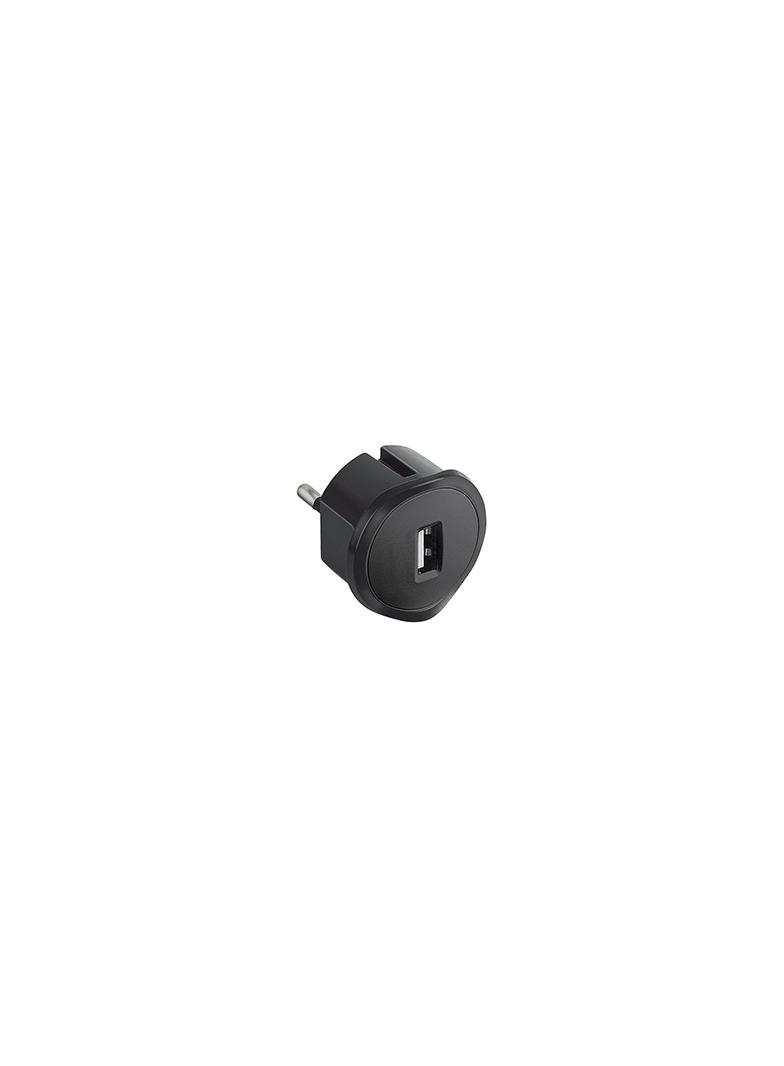 Ładowarka Wtyczkowa 1Xusba Czarna Helmo 050681 LEGRAND