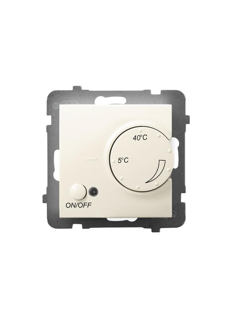 ARIA Regulator temperatury z czujnikiem napowietrznym kolor ecru RTP-1UN/m/27 OSPEL
