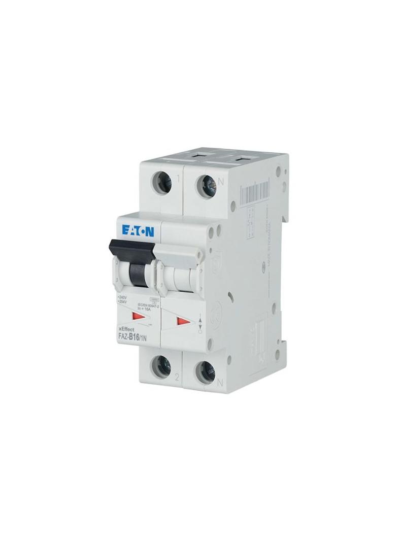 FAZ-B16/1N Wyłącznik nadprądowy 15kA B16A 1P+N 278648 EATON
