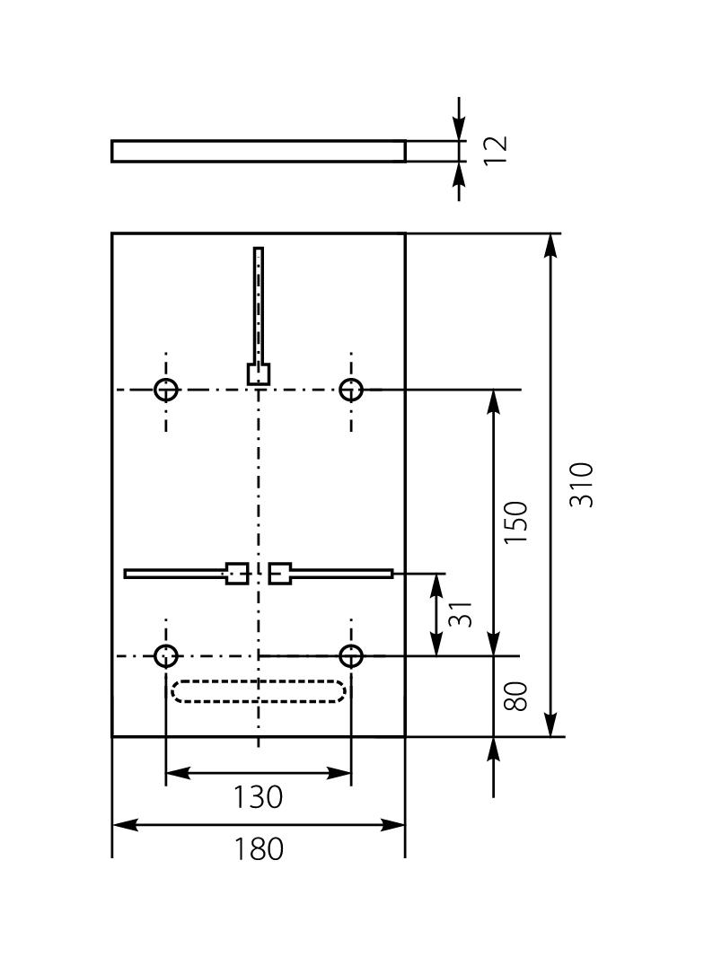Tablica licznikowa T-b/z-M-12 FR 10.151 OPATÓWEK