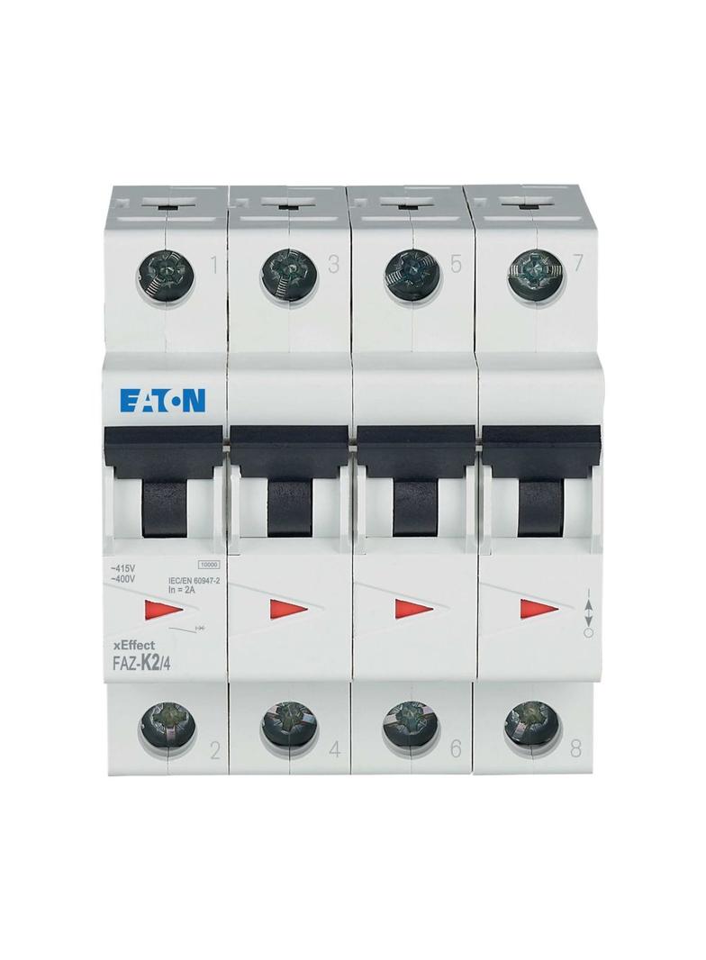 FAZ-K2/4 Wyłącznik nadprądowy 10kA K2A 4P 279092 EATON