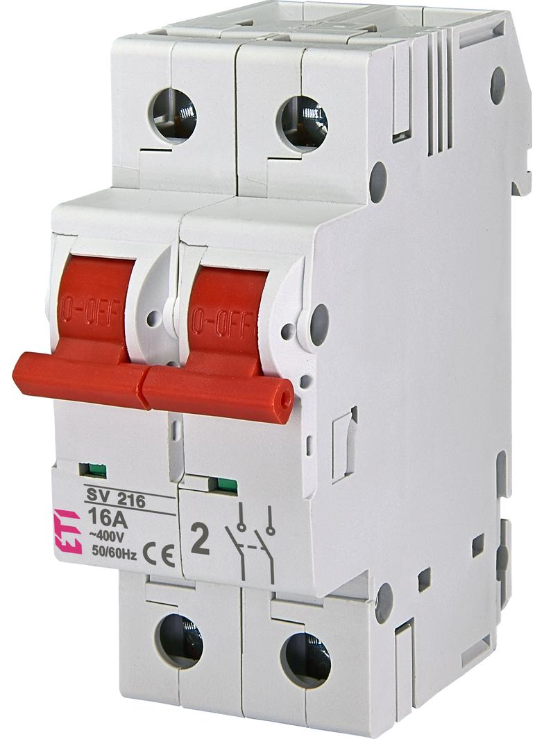 Rozłącznik izolacyjny 16A SV 216 002423221 ETI