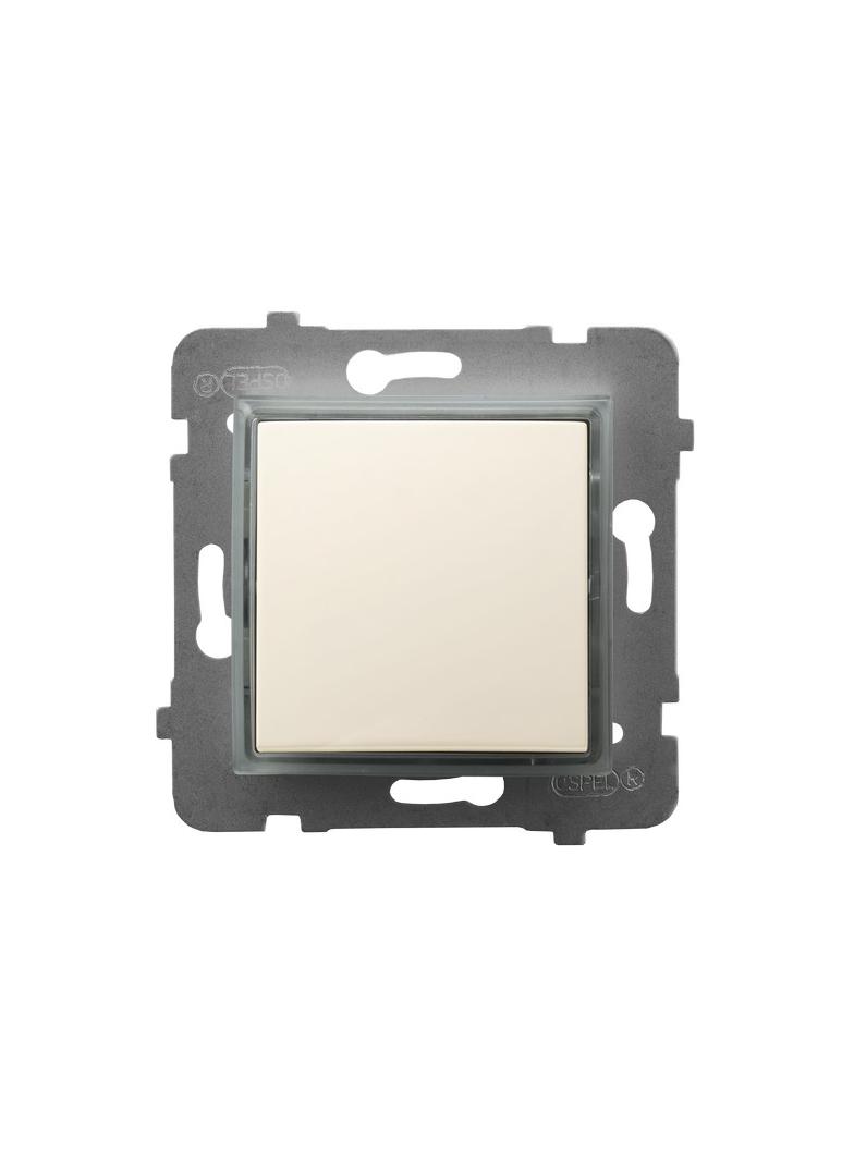 ARIA Łącznik kontrolny z podświetleniem pomarańczowym - kolor ecru