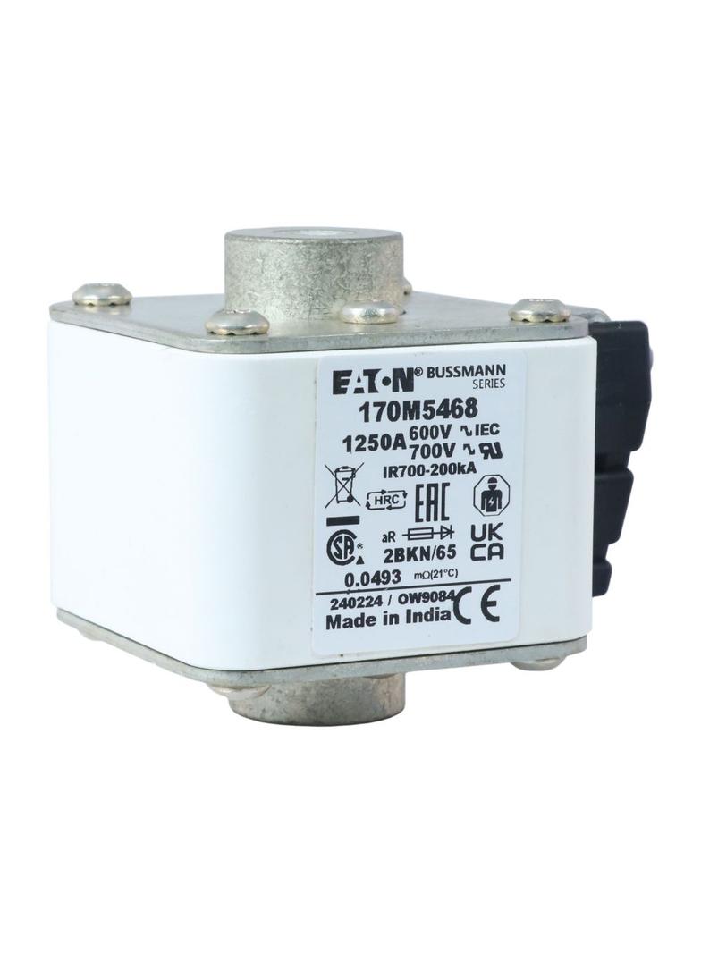 FUSE 1250A 600V 2BKN/65 AR UC Wkładka szybka 1250A AC 600V rozmiar 2 aR IEC UL 170M5468 EATON