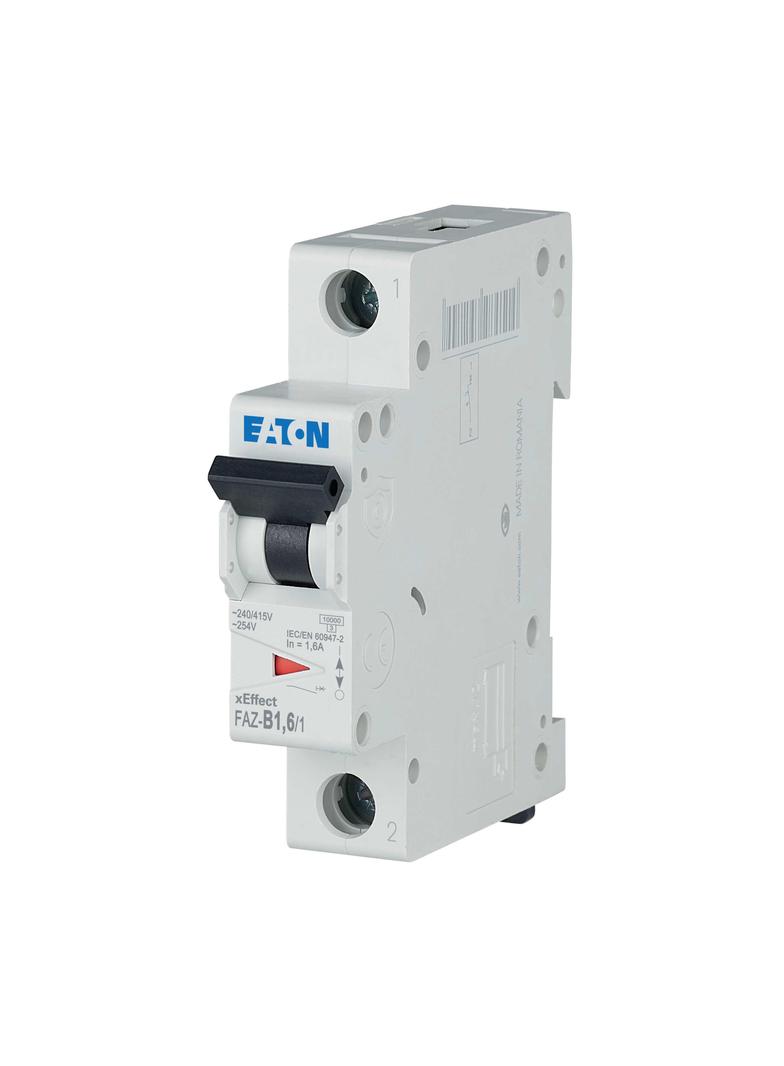 FAZ-B1,6/1 Wyłącznik nadprądowy 15kA B1,6A 1P 278522 EATON