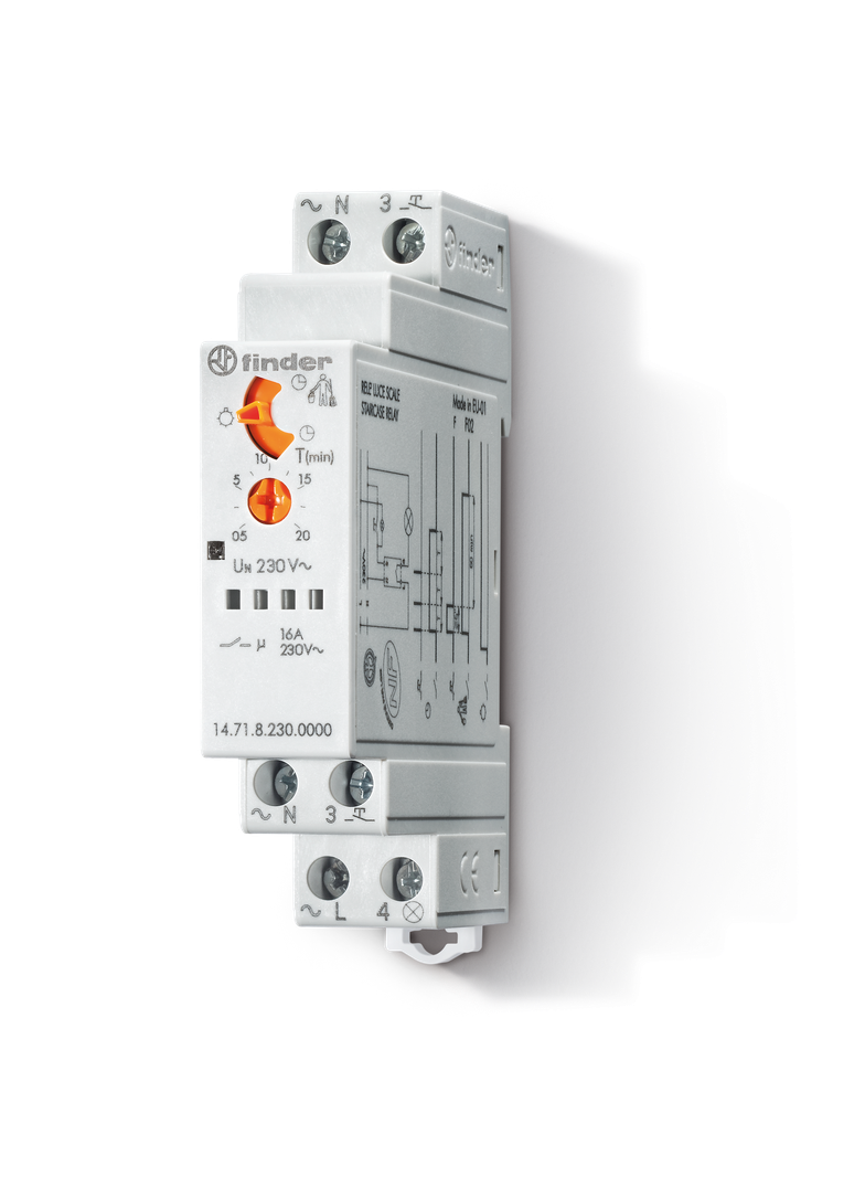 Automat do klatek schodowych serii 14: 1Z 16A 230V AC 14.71.8.230.0000 /5szt./ FINDER