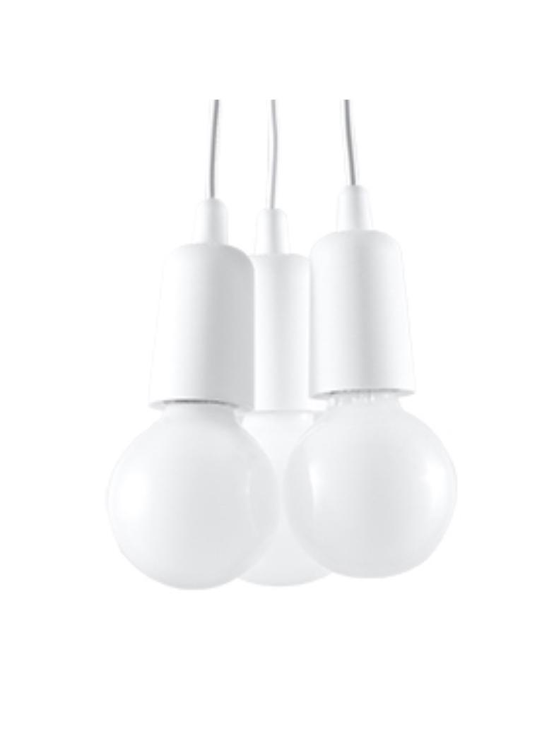Sollux Lampa wisząca DIEGO 3 biała SL.0570