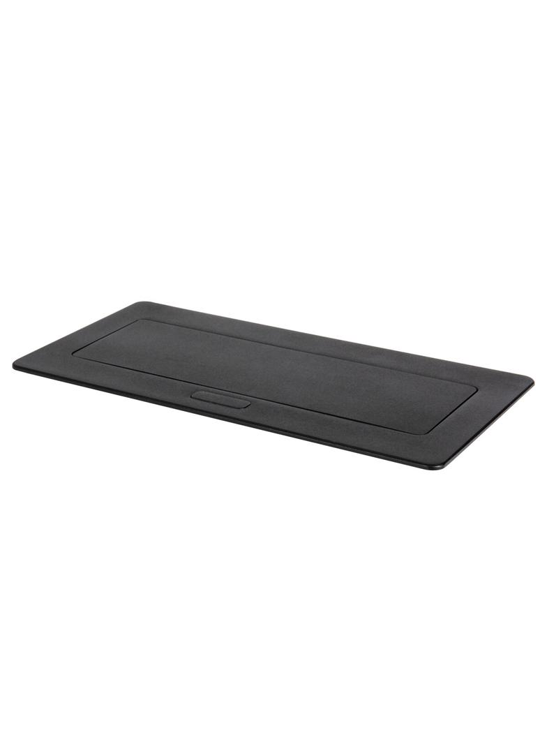 Puszka stołowa soft POP-UP metalowa 3 x M45 czarny BIURO+ 28314 KANLUX