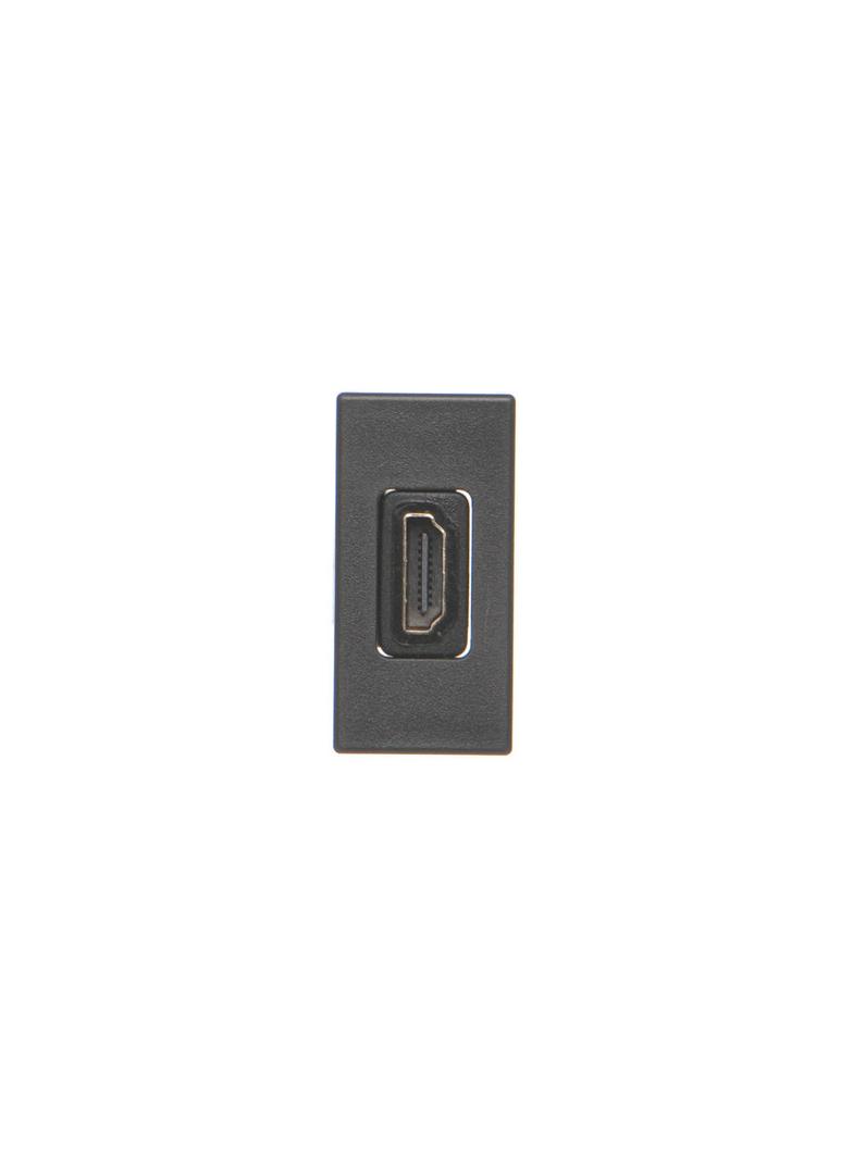 Simon Connect Płytka K45/2 adapter HDMI-HDMI 225x45mm + wkład szary grafit K129B/14 KONTAKT