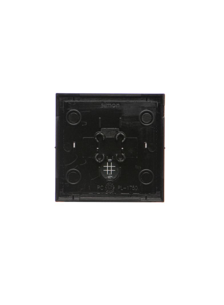 Simon 55 Klawisz pojedynczy z oczkiem z piktogramem krzyżowym do: SW7M Czarny mat