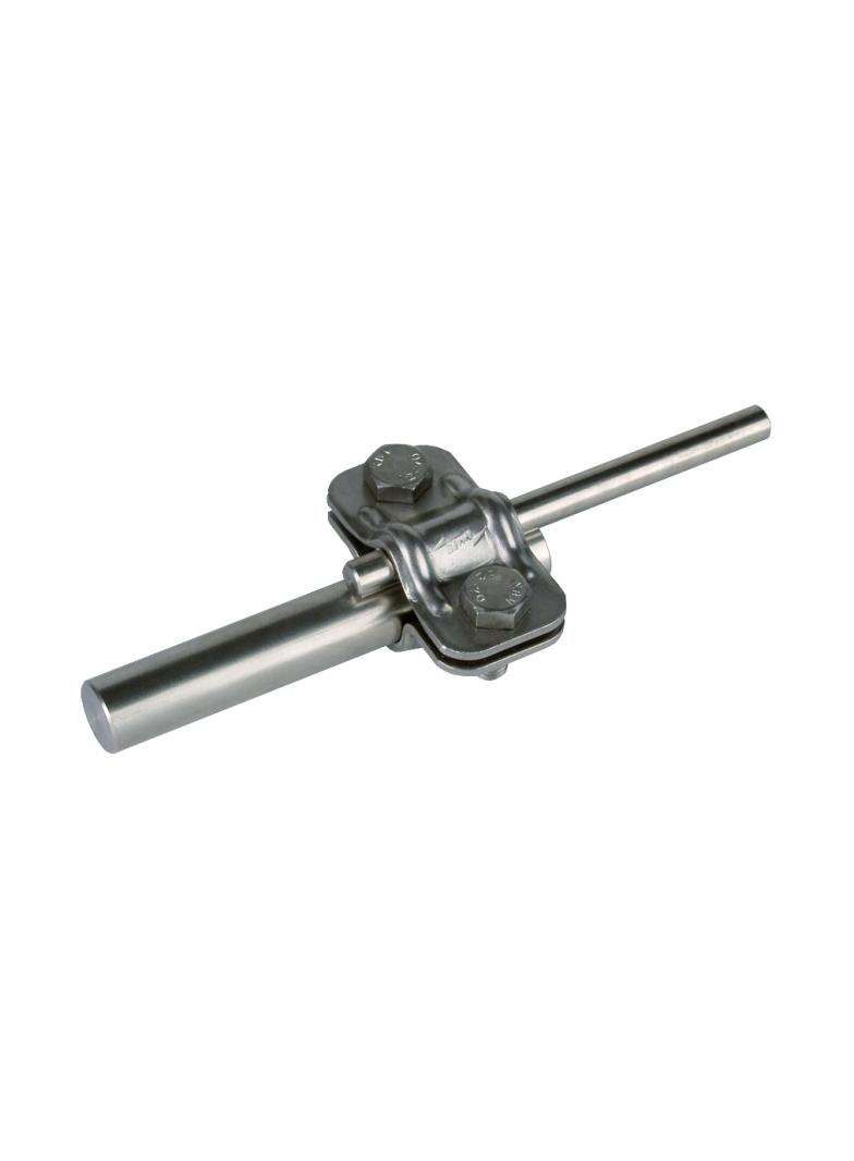 Zacisk probierczy bez przekładki, drut 8-10 mm/16 mm, stal nierdzewna NIRO