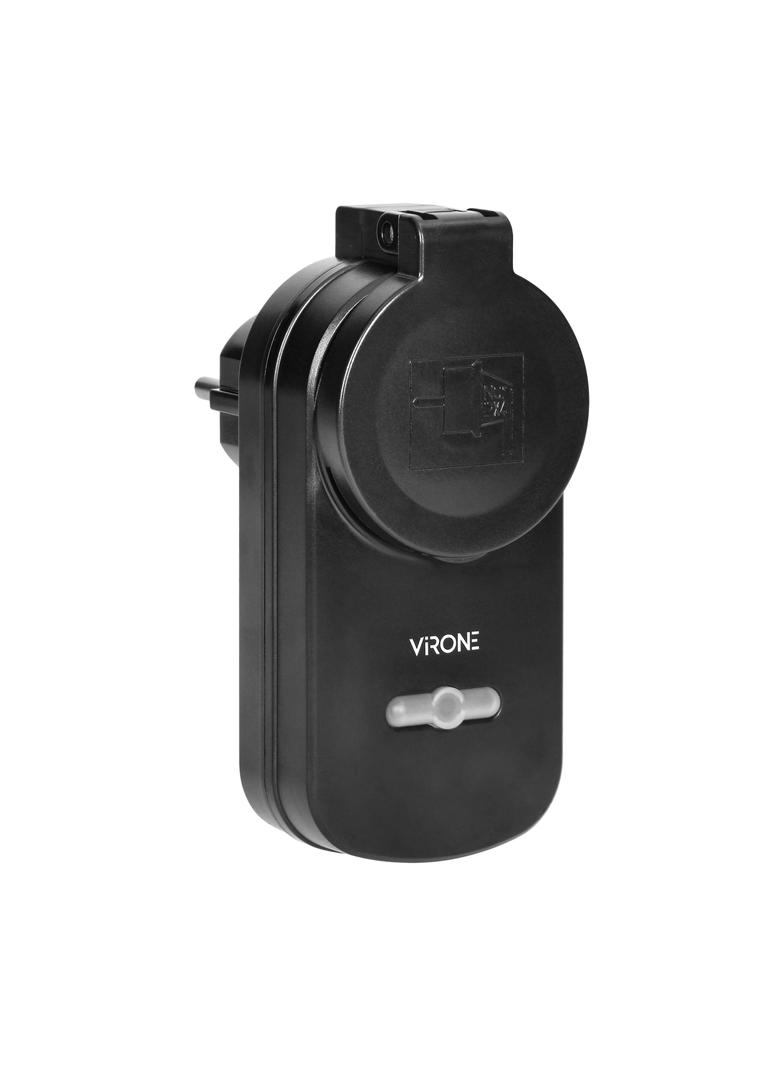 Zestaw bezprzewodowych gniazd sterowanych pilotem 2+1 IP44 Schuko RS-2(GS) ORNO