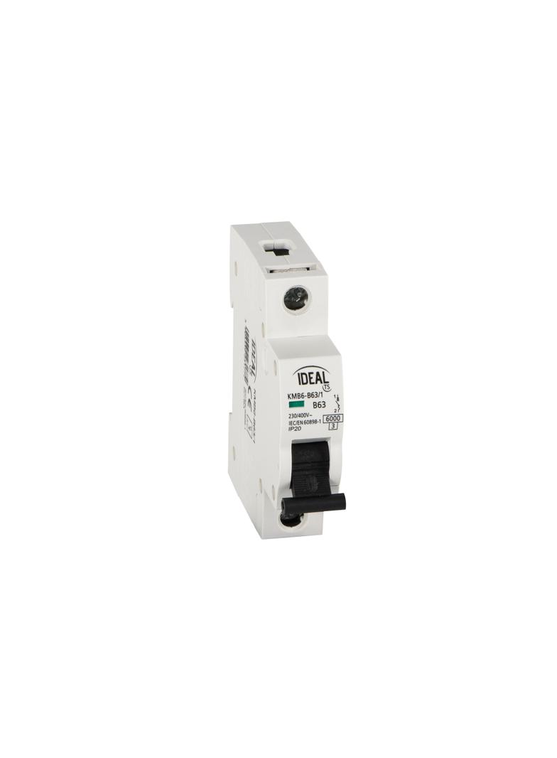 Wyłącznik nadprądowy 6kA 1P B63A KMB6-B63/1 23177 KANLUX