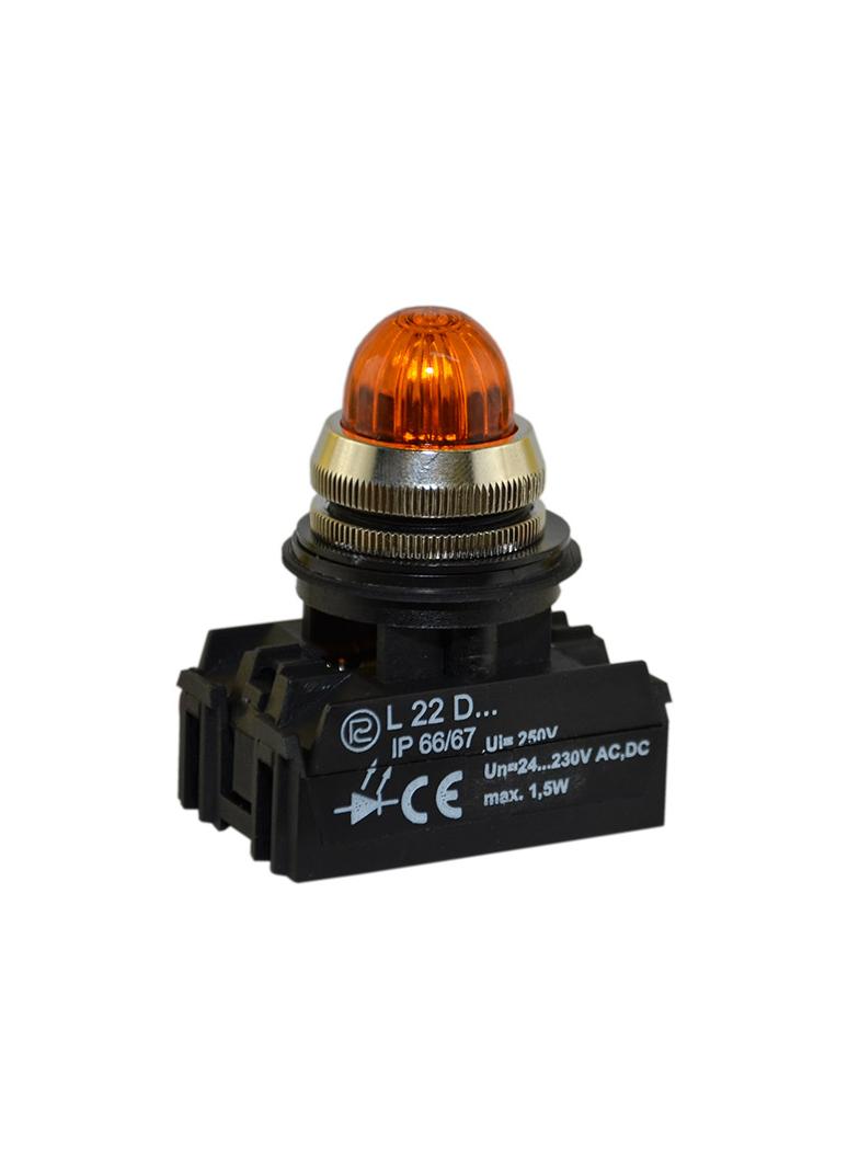 Lampka L22G/24V żółta