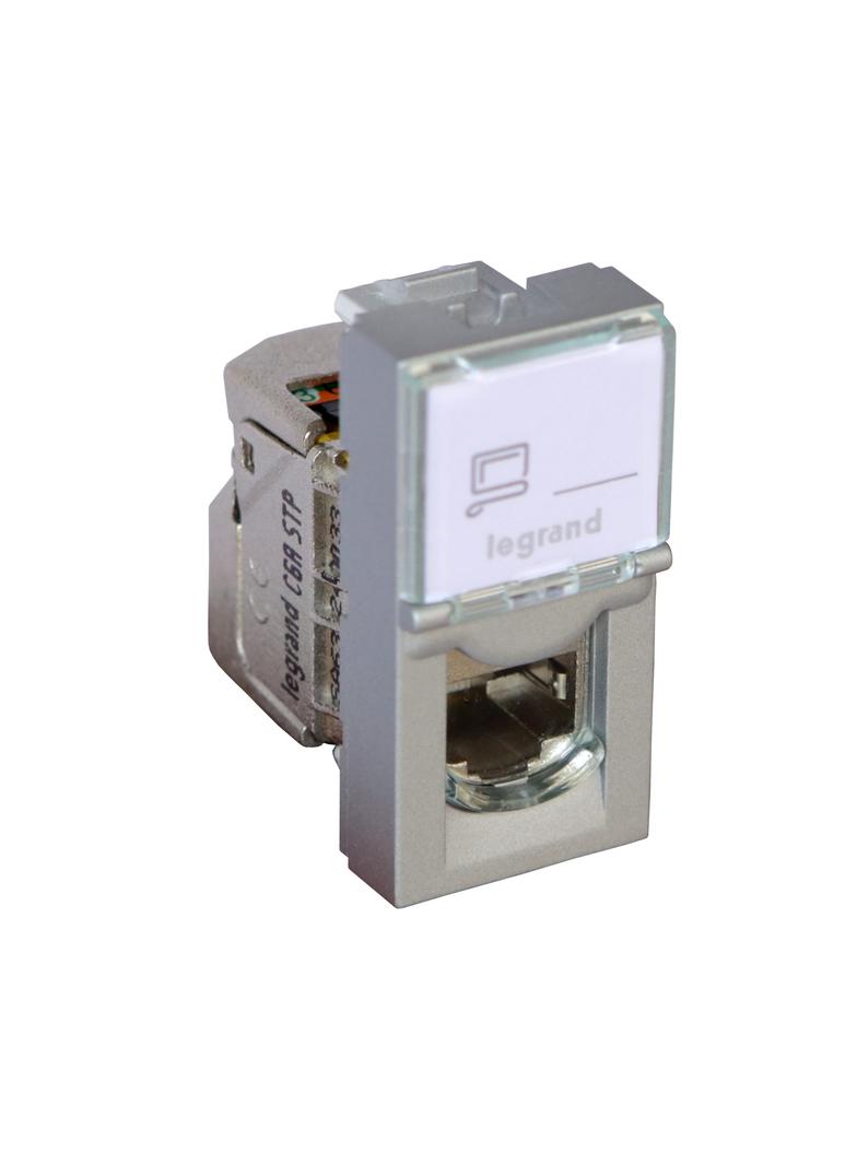 M45:1M 1Xrj45 Kat6A Stp Alu 079473 LEGRAND