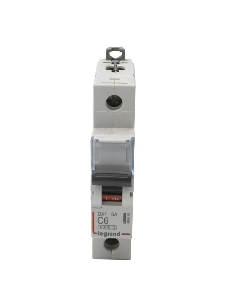 Wyłącznik Nadprądowy S 301 1P C6A 6kA DX3 407666 LEGRAND