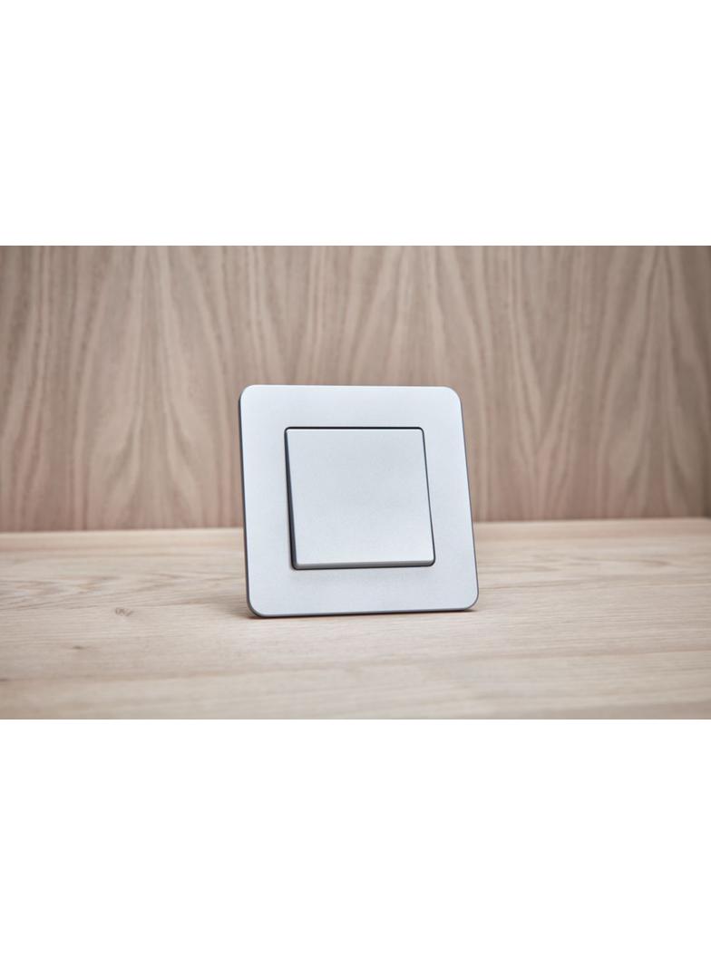 BERKER Q.7 Ramka pojedyncza aluminium aksamit lakierowana 10116184 HAGER