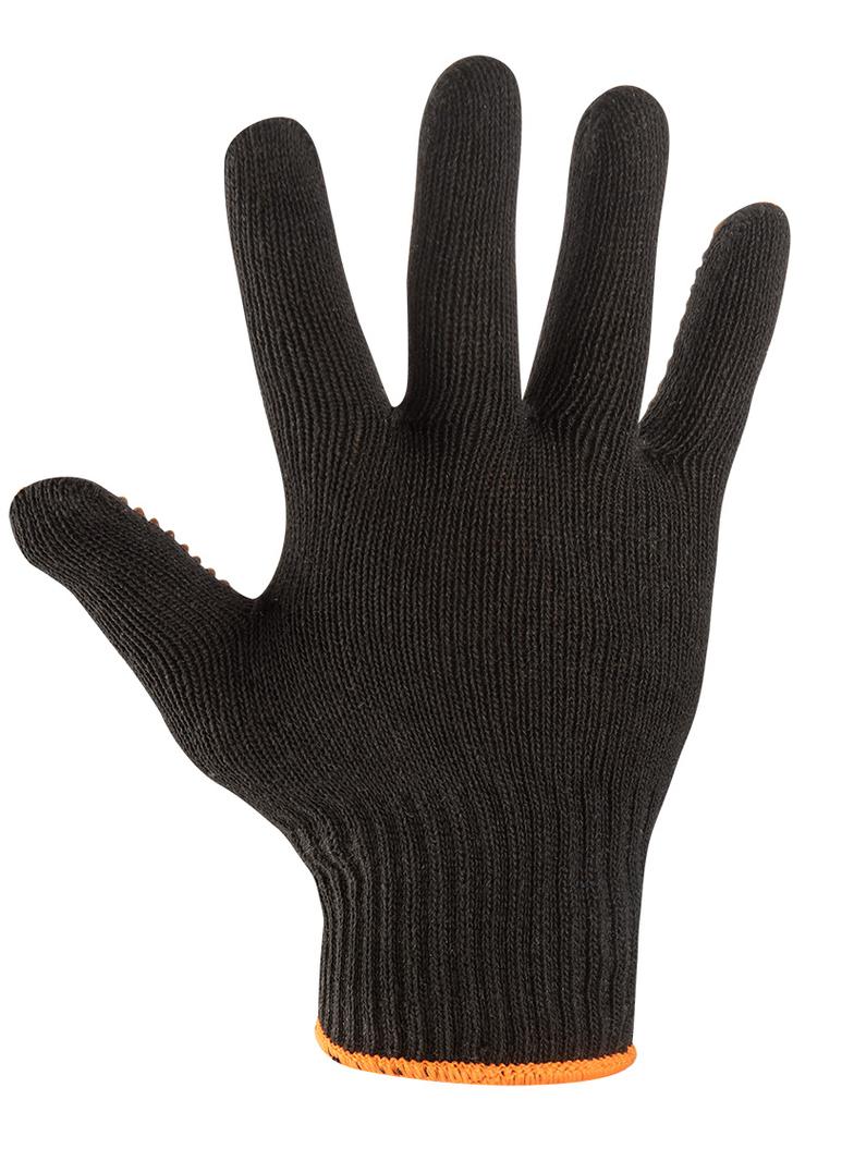 Rękawice robocze, bawełna i poliester, kropkowane, 113XX, rozmiar 8