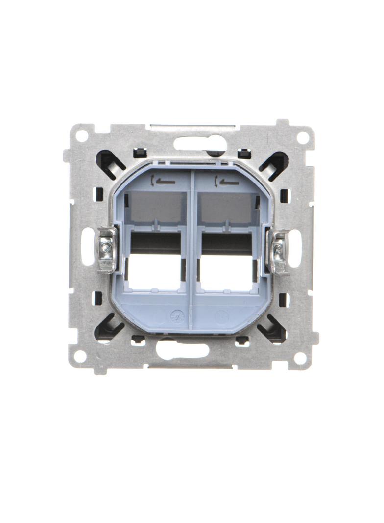 Simon 55 Gniazdo wtyczkowe z zintegrowaną ładowarką 2xUSBA Czarny mat TGZ1USB2AA.01/149 TKP2S.01/149 KONTAKT
