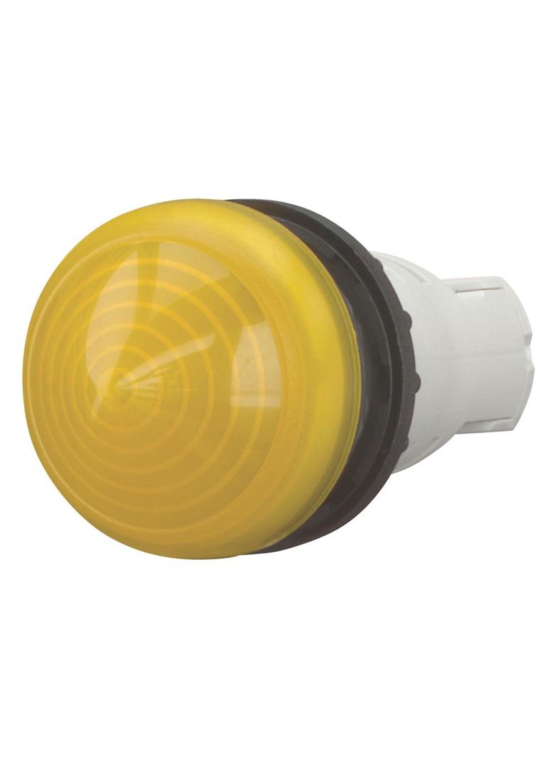 M22-LCH-Y Lampka sygnalizacyjna 22mm żółta do żarówek z trzonkiem wystająca 216917 EATON