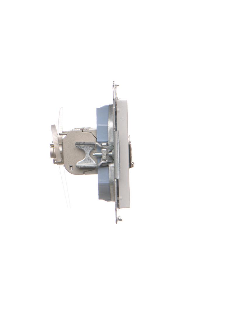 Simon 55 Gniazdo komputerowe podwójne RJ45 kategoria 6 ekranowane z przesłoną przeciwkurzową Jasnosz