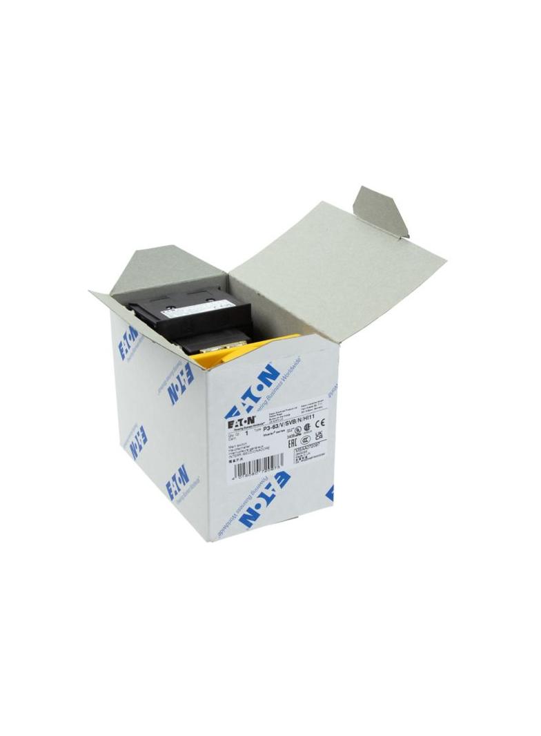 P3-63/V/SVB/N/HI11 Rozłącznik On/Off 63A 37kW 072097 EATON