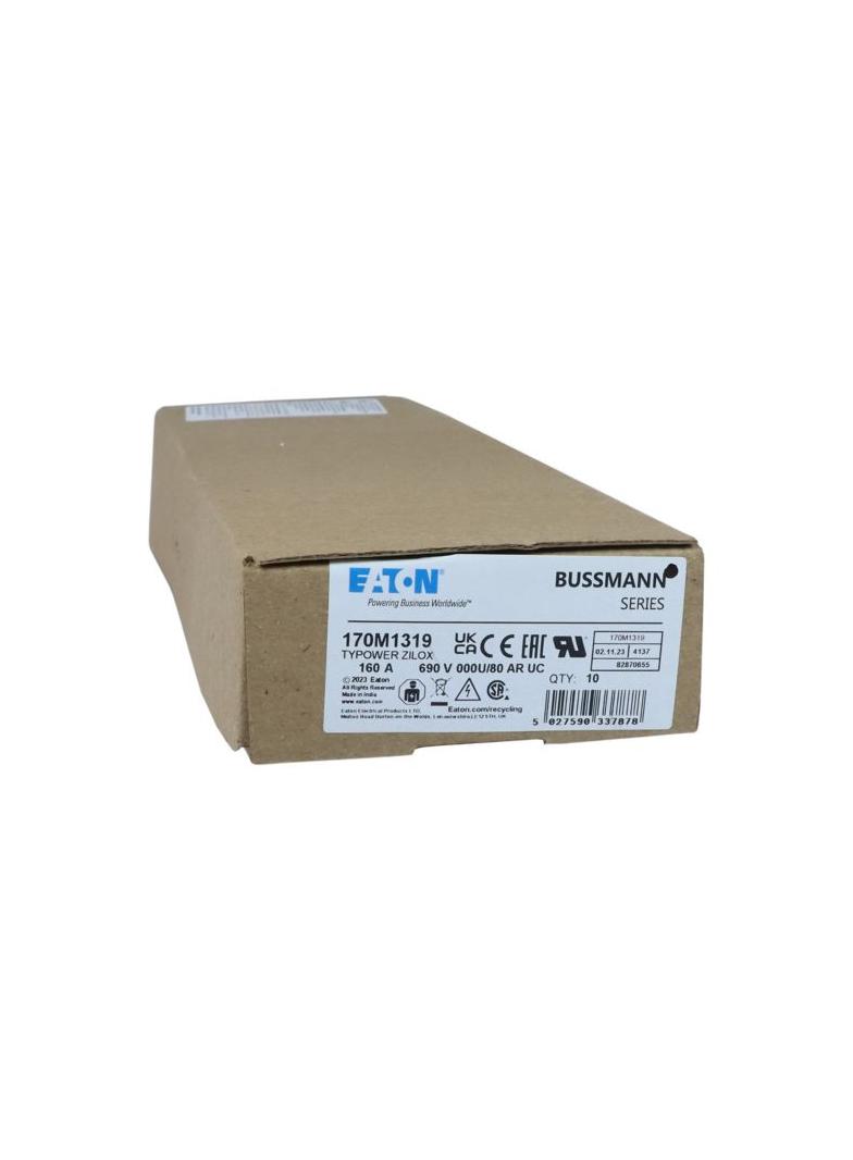 160A 690V IEC aR 000U/80 SQUAREBODY FUSE Wkładka szybka 160A AC 690V DIN 000 21x40x100 mm, 170M1319
