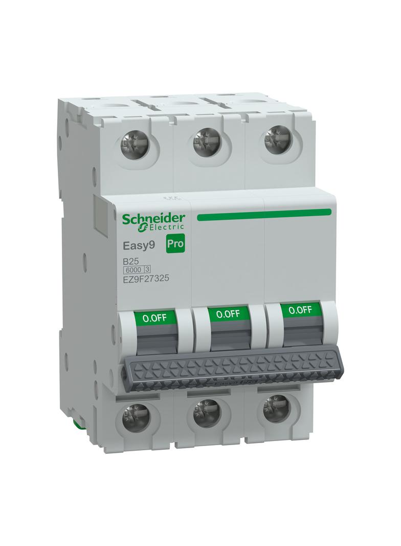 Wyłącznik nadprądowy Easy9 PRO 6kA 3P B25A EZ9F27325 Schneider