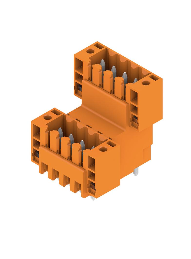 SLD 3.50 V/08/180F 3.2 SN OR BX Wtyki PCB (złącza płyty), 3.50 mm, Liczba biegunów: 8, kąt odejścia: 180° /50szt./ 1641250000 WEIDMÜLLER