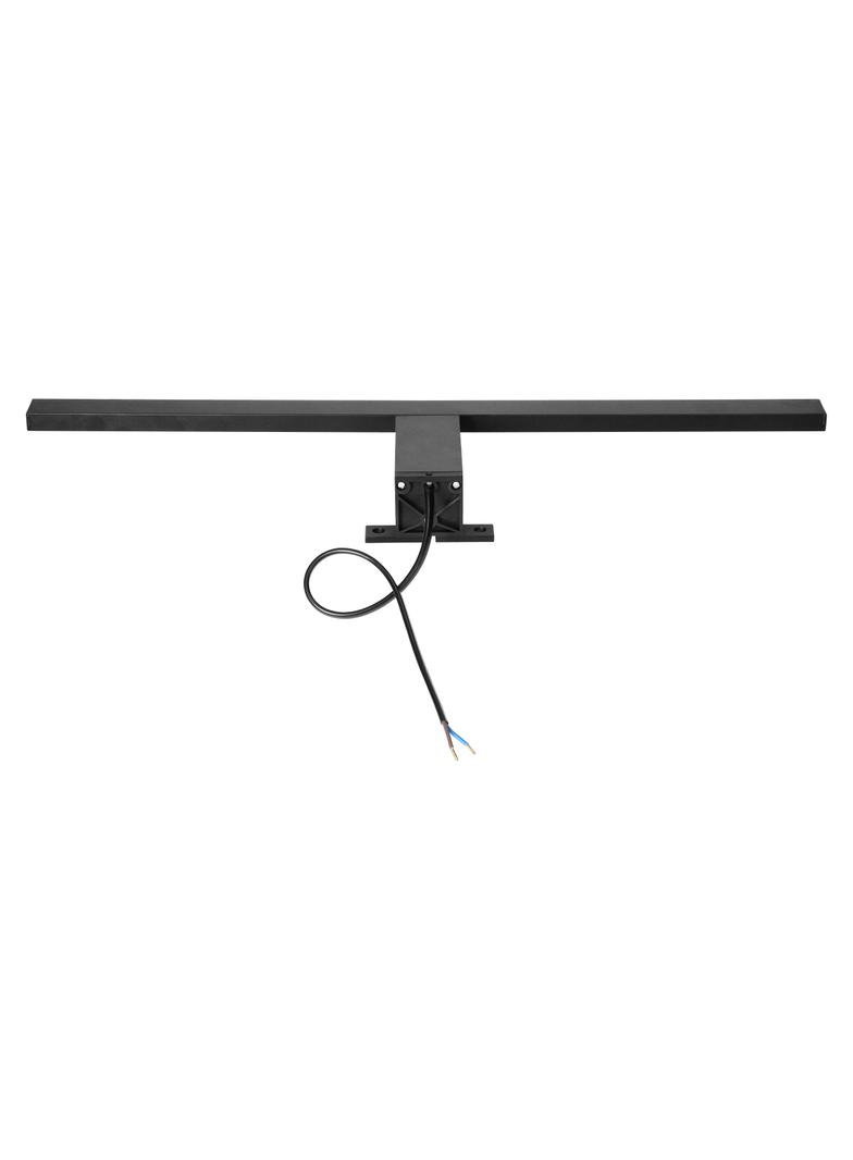 NORTES LED 12W, lampa nad lustro, 900lm, 4000K, dł. 50 cm, aluminium, czarna AD-OM-6208L4/B ORNO