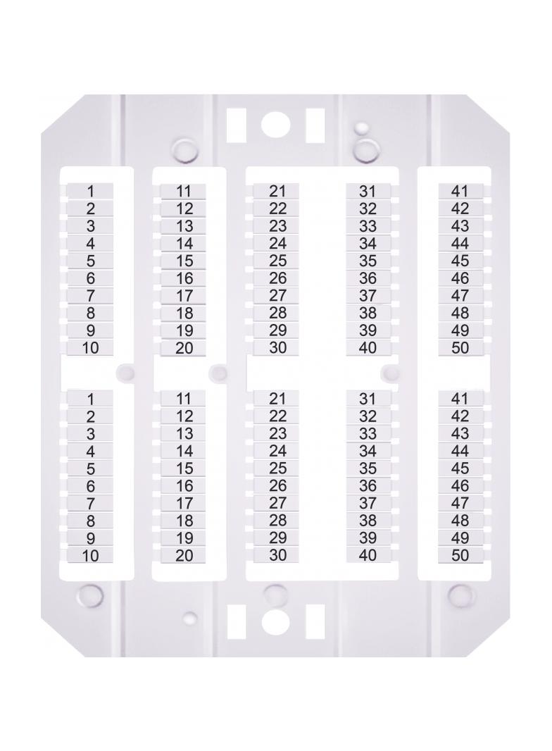 Oznacznik 1-50 (500 szt.) ESP-SHZ/1/1_50 003903197 ETI