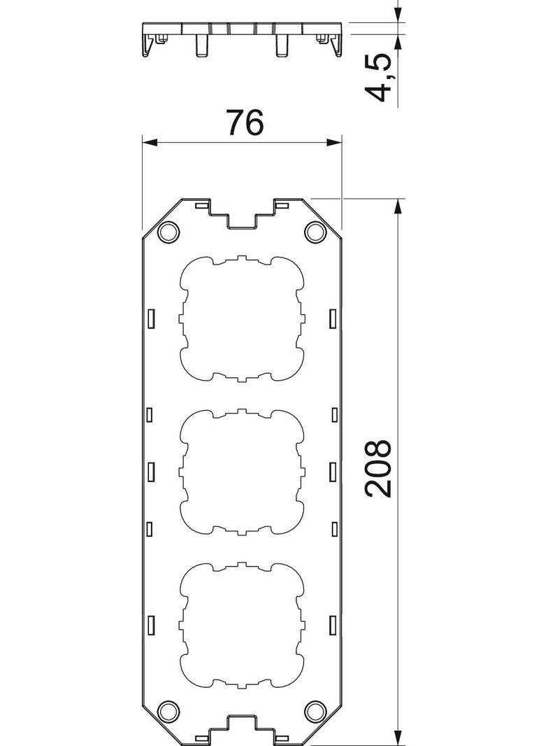 UT4 D3 Ramka montażowa