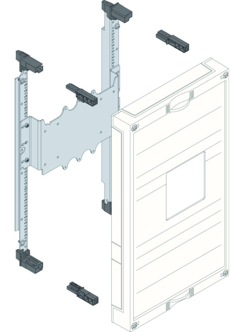 univers N 450x250mm podzespół dla wyłącznika mocy H3+ P250 UK31LH1 HAGER