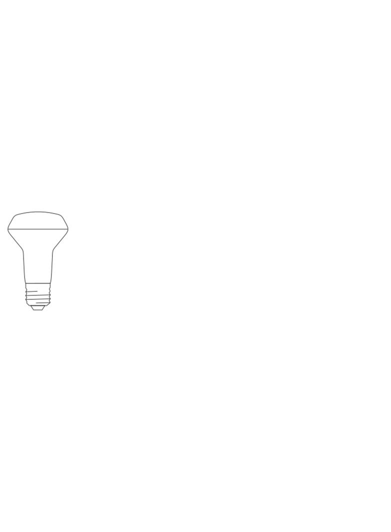 Lampa LED SMART+ WiFi Spot R63 Glas RGBW 60 6W/ E27