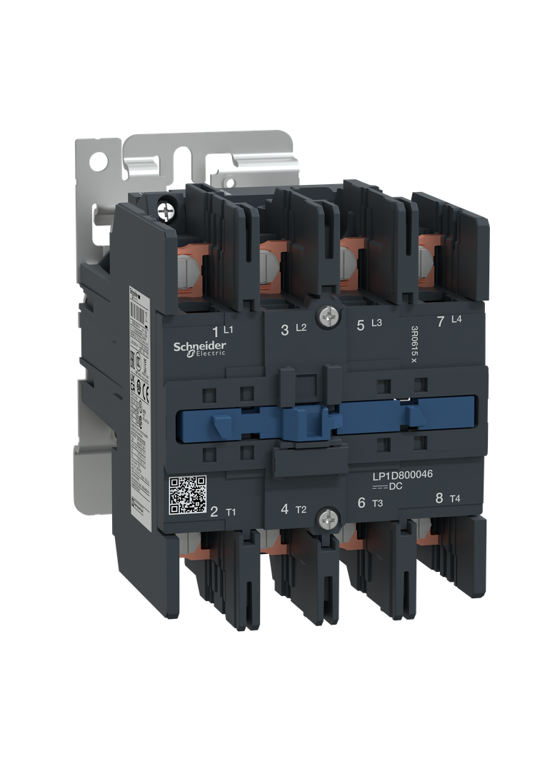 Stycznik mocy TeSys D AC1 125A 4P 4Z cewka 72VDC LP1D800046SW Schneider