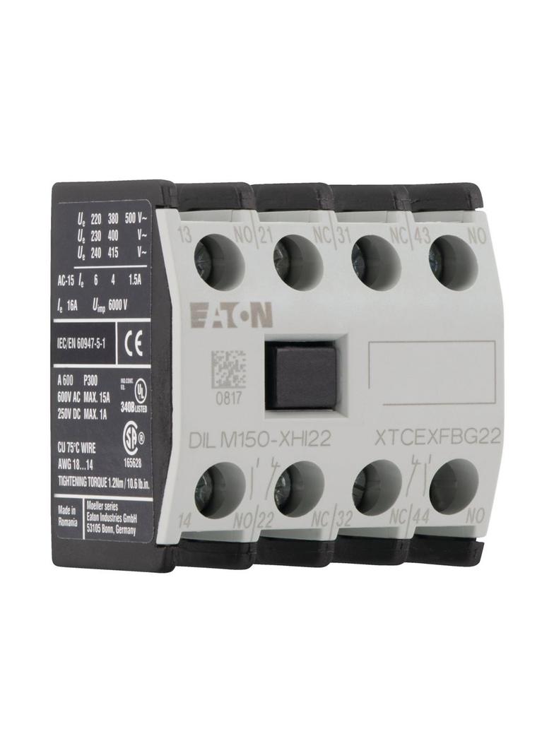 Styk pomocniczy 2Z 2R montaż czołowy DILM150-XHI22 277950 EATON