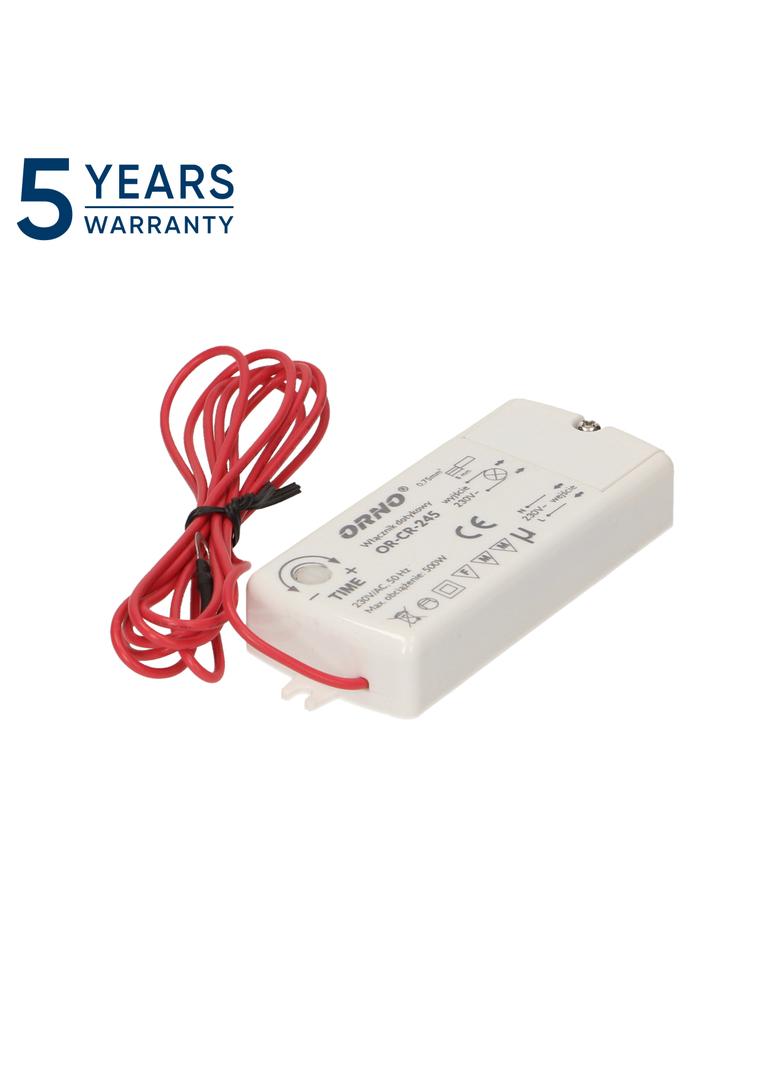 Włącznik dotykowy 500W 230V IP20 biały OR-CR-245 ORNO