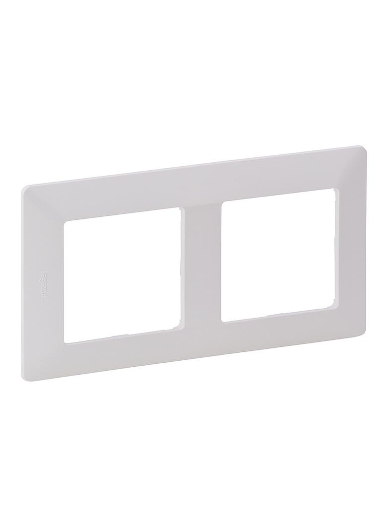 Valena Life Ramka Podwójna 2-Krotna Biała 754002 LEGRAND
