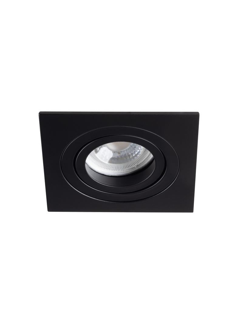 Oprawa punktowa 1x50W GX5,3 IIIkl. 12V IP20 SEIDY CT-DTL50-B/M kwadratowa czarny mat 19458 KANLUX