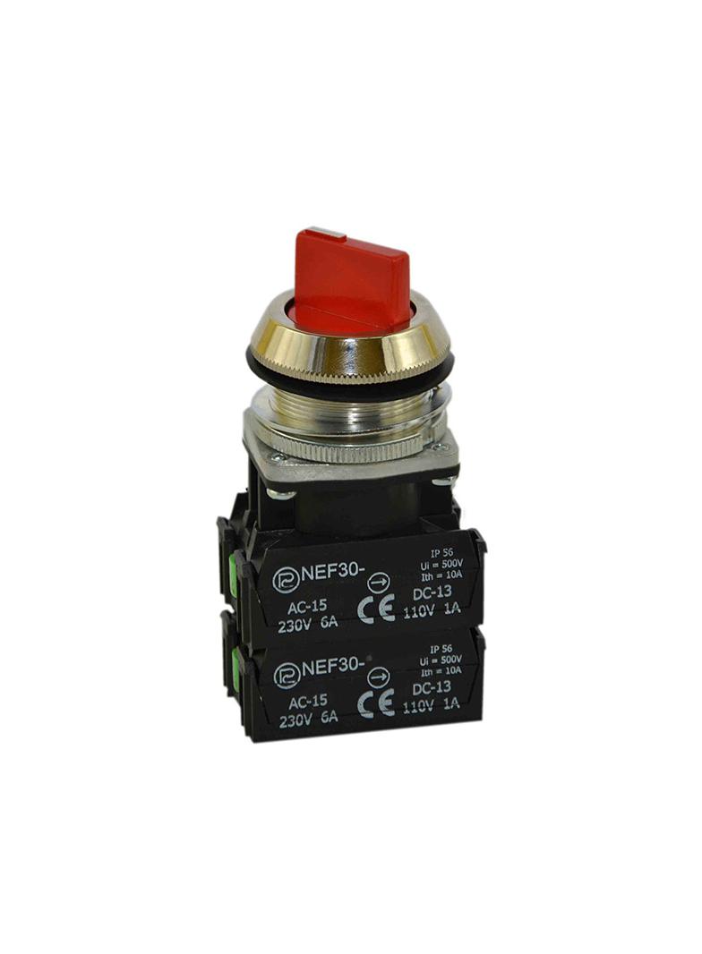 Przycisk NEF30-TPb2XY czerwony W0-NEF30-TPB 2XY C PROMET