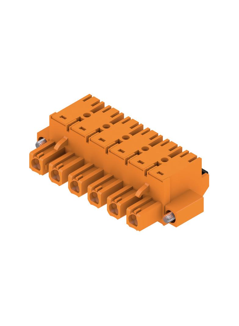 BLF 7.62HP/06/180F SN OR BX Złącze kablowe do płytek drukowanych /30szt./ WEIDMULLER
