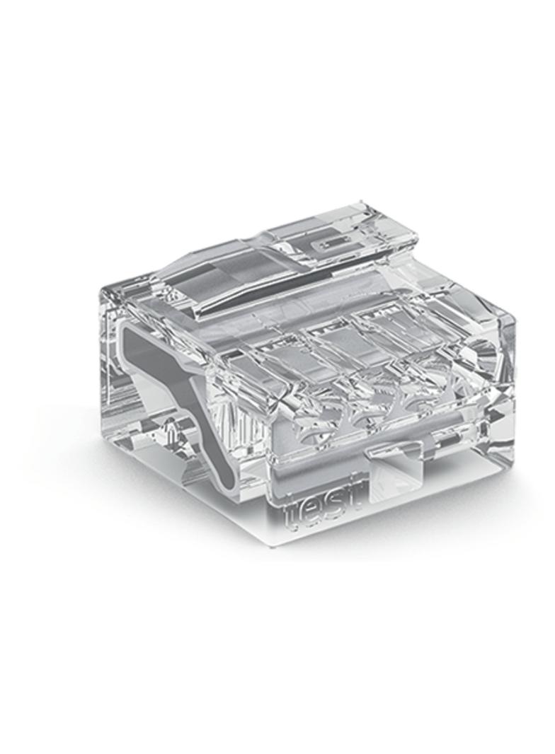 Szybkozłączka MIKRO 4x 0,6‑0,8mm2 transparentna 243‑144 /100szt./ WAGO